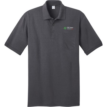 20-KP55P, Small, Charcoal, Left Chest, GCyber.